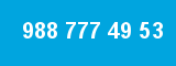 988 777 49 53 988 777 49 53